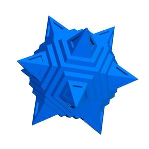 SCULPTED STELLATED DODECAHEDRON 1