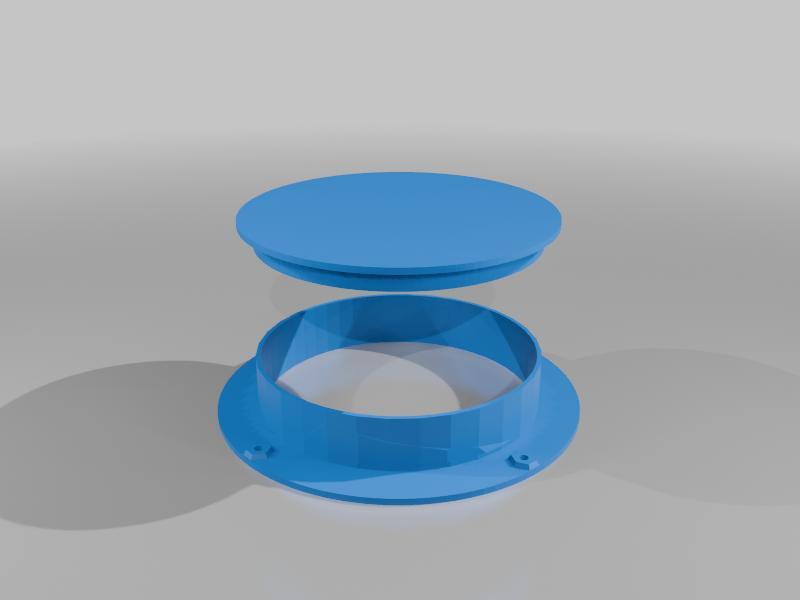 150mm/ 6" Air Conditioner Duct with Cover (flat + w/o Accordion, ID 127mm)