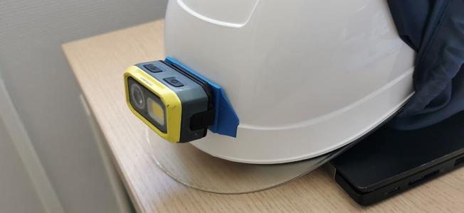 Support lampe pour casque IDRA