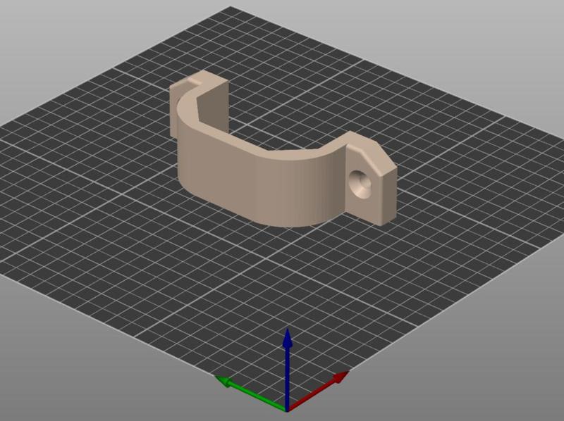 Suporte de tomada fêmea.