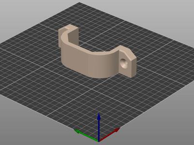 Suporte de tomada fêmea.