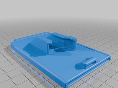 3 card RSA Badge holder with lift arm
