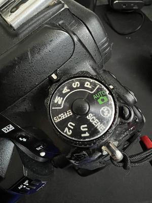 Nikon D750 Scene Dial lock