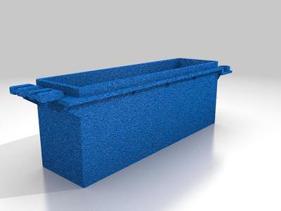 Audi A4 B5 center console cubby