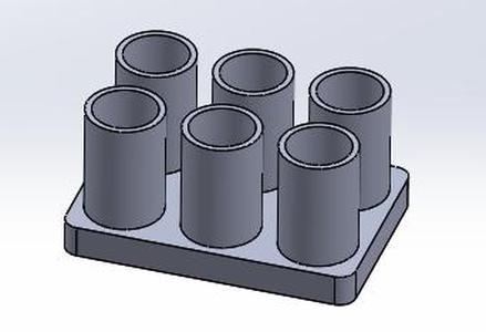 Case battery cover 18650