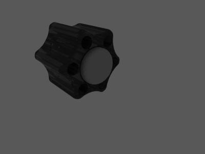 Faucet Handle for narrow space DECA (16 points fixture)