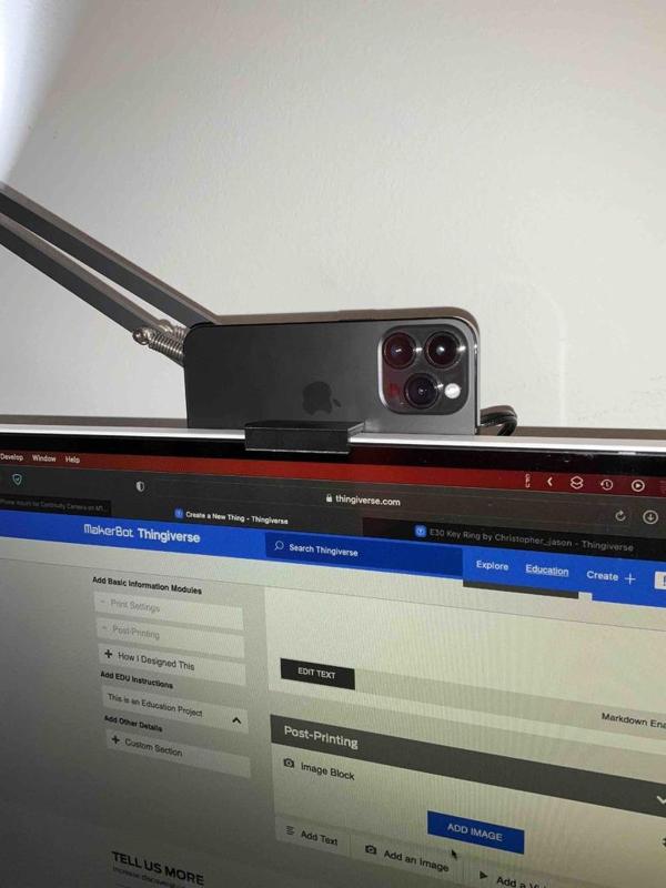 Continuity Camera Mount - HP 27XW