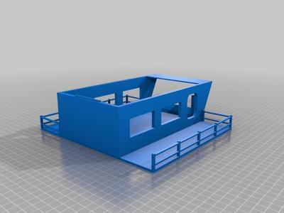 Playable 28mm Cargo Boat