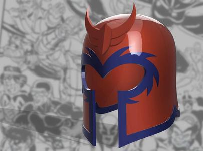 Comic Inspired Magneto Helmet