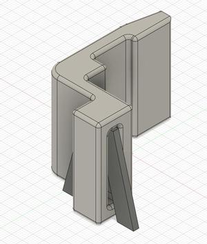 Hold Down for Car Battery Tie Strap