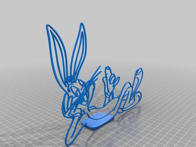 Bugs bunny with carrot