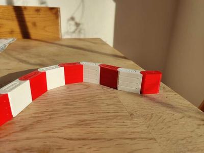 Dr!ft-Pro Barrier with connector (TecPro-Style) 1:43