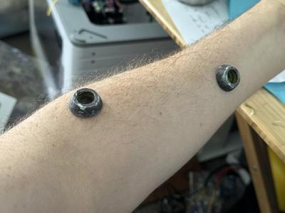 Arm plug from The Matrix