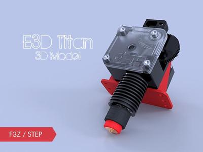 E3D Titan Model