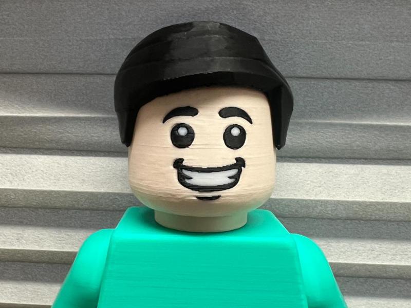 Big Brick * Male Face with Big Smile