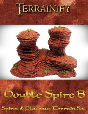 Double Spire B: Spires and Plateaus Terrain Set