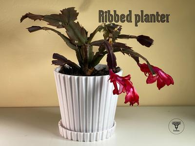 Ribbed Planter