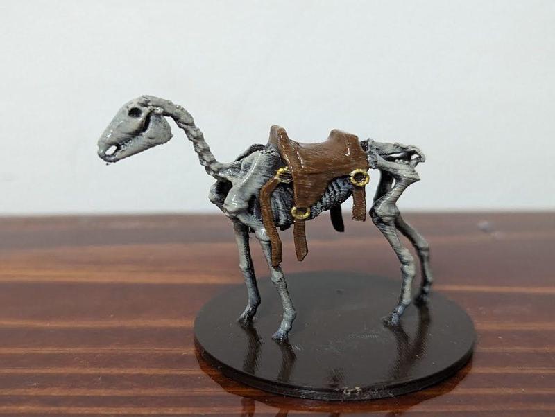 Skeleton Warhorse Easier Print