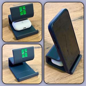 Phone Stand + Airpods Tray