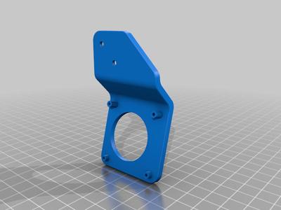 Ender 3 v3 SE fan relocation bracket