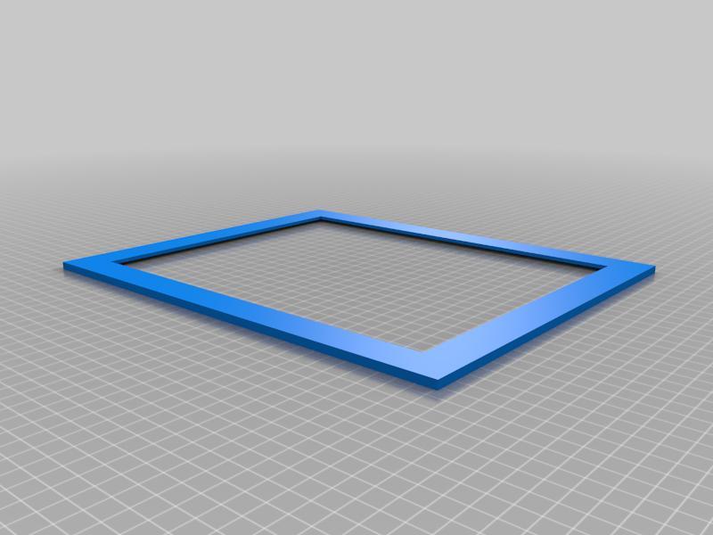 8x10 Film Holder with glass