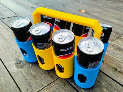 Can holder - for "EU" soda cans.