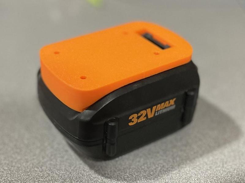 Worx 32 V Battery Holder - CANADA