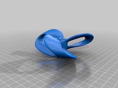 Lego toroidal boat propeller