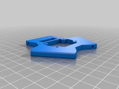 Anycubic Kossel Effector and baseplate 
