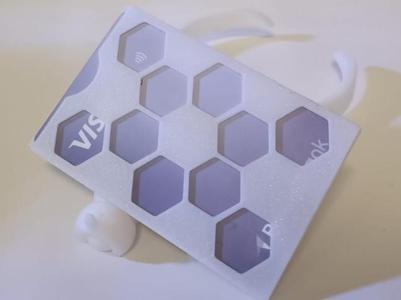 The slim minimalistic wallet (1 card)