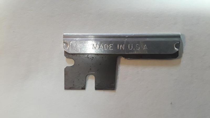 Macintosh 800k 1.4M Floppy Washer Clip Removal Tool