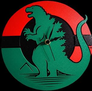 Godzilla Clock
