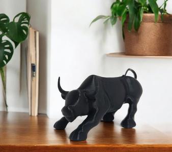 Attacking bull