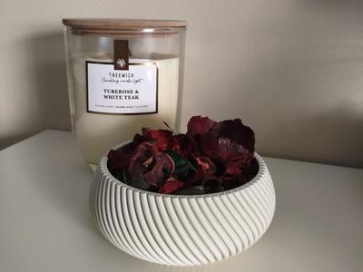 Spiral bowl tray trinket dish