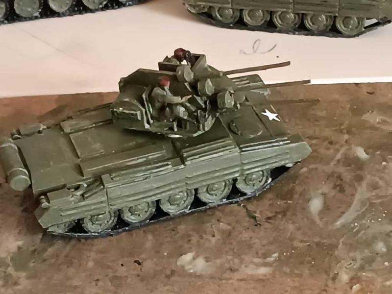 "POLSTEN GUN CRUSADER" TRIPLE OERLIKON 20mm.