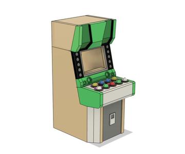 Popn Music arcade cabinet