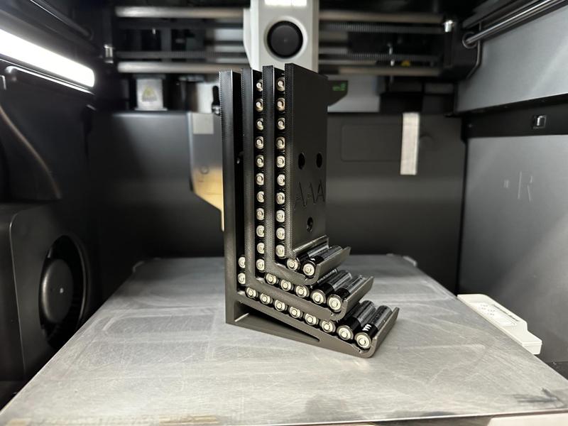 AAA Battery Dispenser 48 capacity Wall Mounted