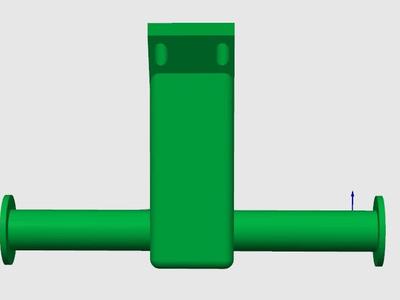 Universal 2 spool wall/Ceiling holder