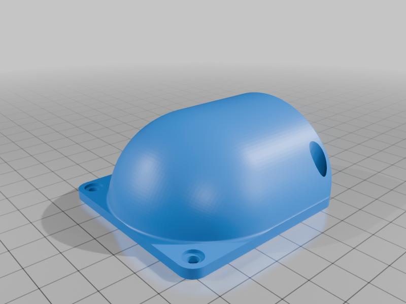 60 mm fan cover with 90 degree deflector, for voron exhaust