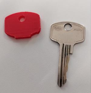 Key marker cap