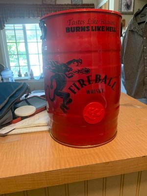 fireball keg
