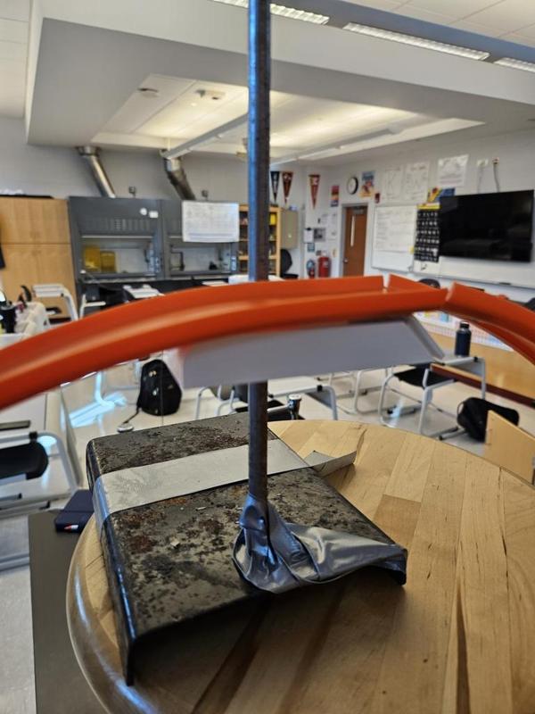 Hot Wheels Ring Stand Track Holder