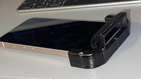 Iphone 12 Pro Max ! - 3d Scanner Body Attachment - Partial Case for First Surface Mirror 3mm - 20mm x 24mm 