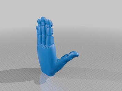 Servo Driven Hand Prosthesis