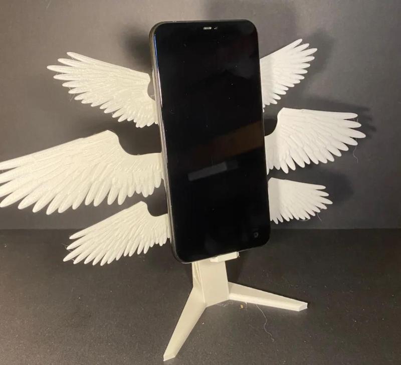 Six-Winged Angel Phone Holder Deformable No Hardware phone holder
