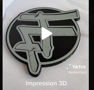 lampe led logo Ff (fonky family)