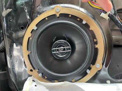 Fiat Grande Punto 199 Front 17 cm Speaker adapter ring