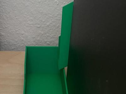 Waste chute / waste bin for Bambu Lab P1S
