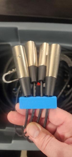Cable Comb for Audio Snake