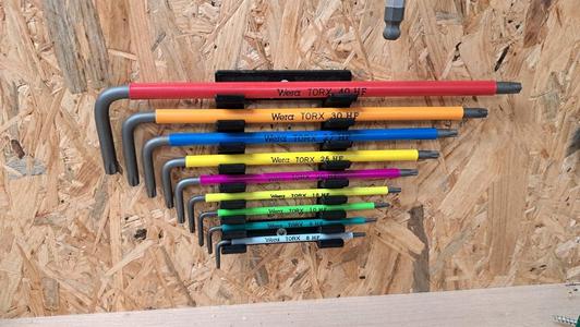 WERA TORX wall mount